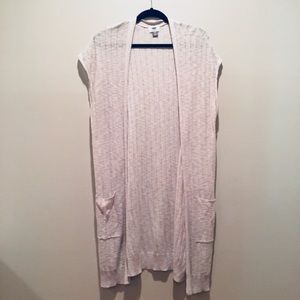 OLD NAVY white cardigan